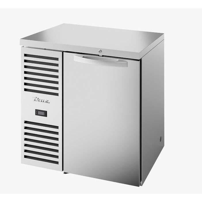 True TBR32-RISZ1-L-S-S-2 Stainless Steel Solid Door Undercounter Fridge 290 Litres
