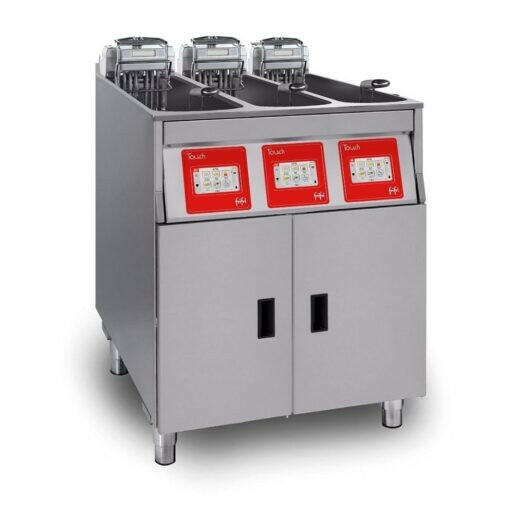 FriFri TL633M31G0 Touch 633 Electric Free Standing Triple Tank Fryer 27.0 kW