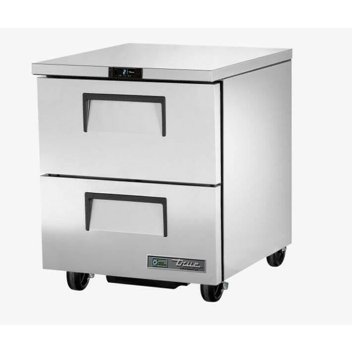 True TUC-27D-2-HC Two Draw Undercounter Fridge 184 Litres