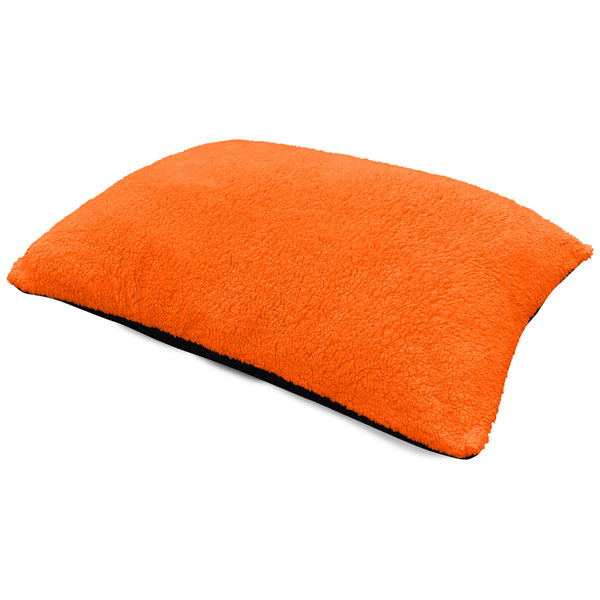 Velosso Teddy Fleece Orange Floor Cushion