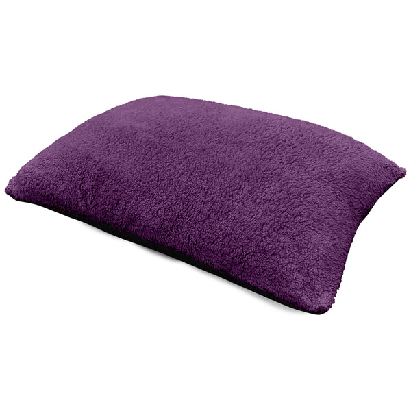 Velosso Teddy Fleece Purple Floor Cushion