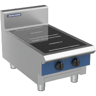 Blue Seal Evolution Series UKIN512R3-B Bench Model 2 Zone Induction Hob 7kw