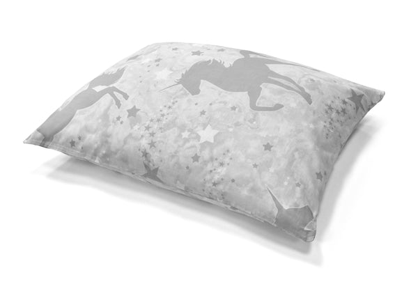 Velosso Unicorn Glow In The Dark Grey Floor Cushion