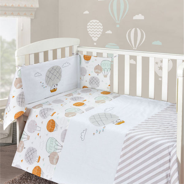 My Little World Up and Away 3-Piece Nursery Bedding Bale Set