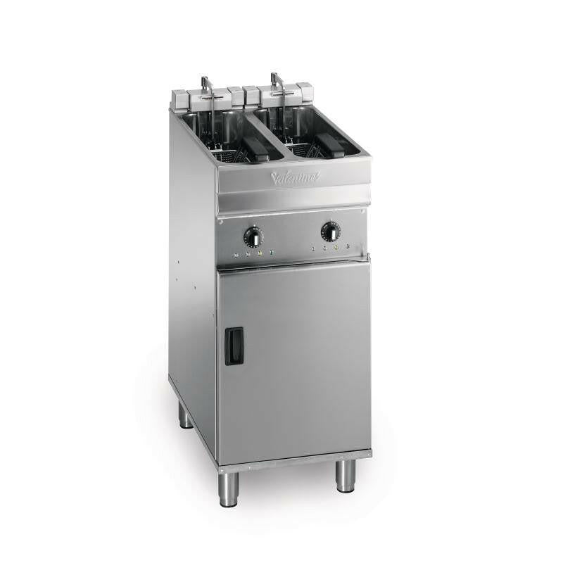 Valentine EVO2200TP Twin Basket Filtration Electric Turbo Fryer 16 Litres