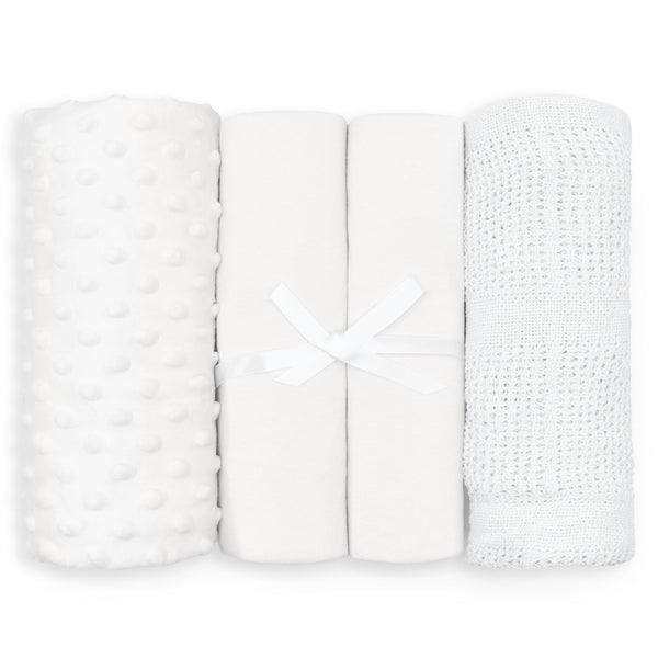 My Little World White Moses Basket Starter Set