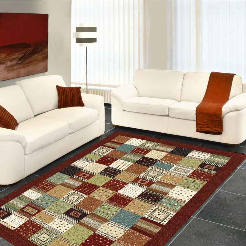 Woodstock Patchwork Rugs 32036 8312 in Red