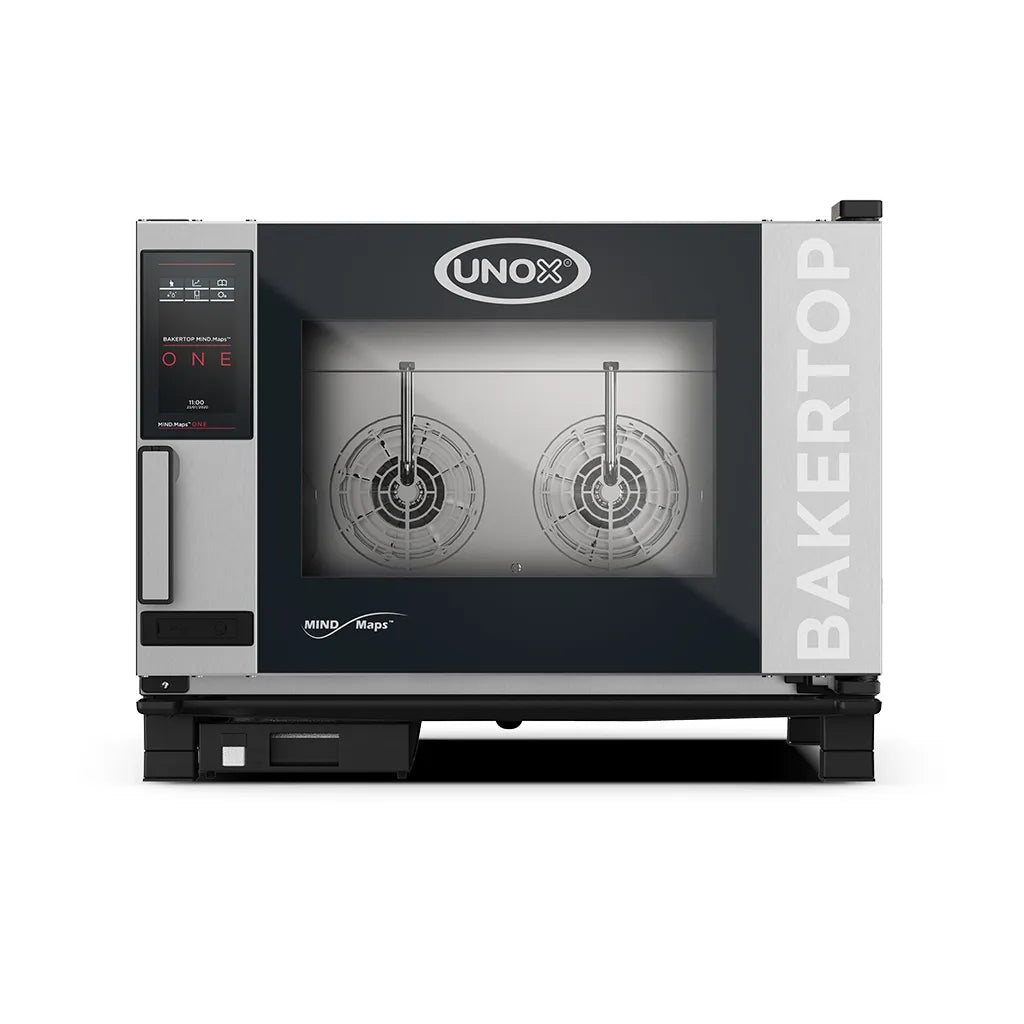 Unox XEBC-04EU-E1LM BAKERTOP Mind Maps One 4 Grid Electric Combination Oven