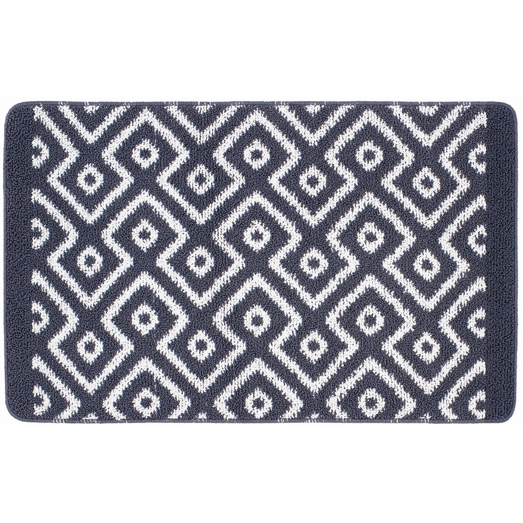 My Mat Washable My Stain Resistant Cosy Navy Non-Slip Rug Hall Runner 50x75 cm (1'7''x2'5'')