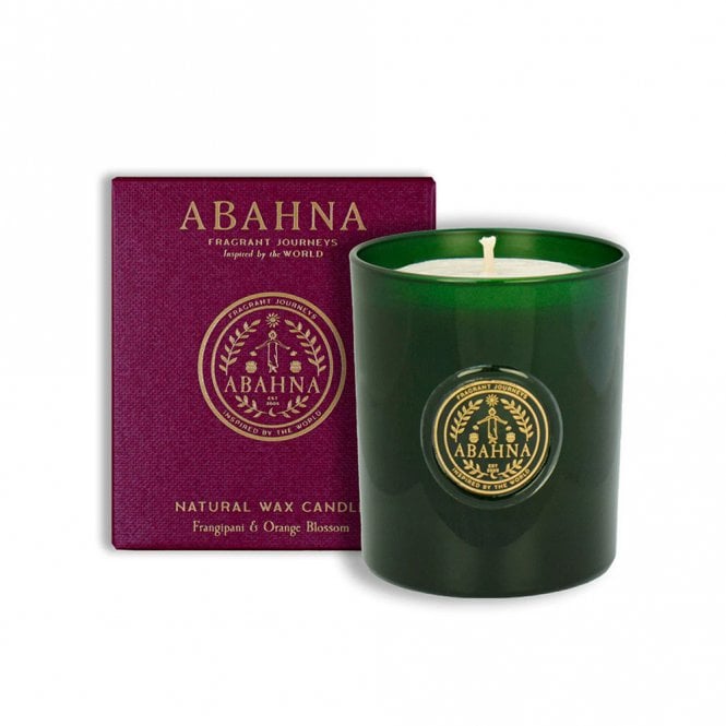 Frangipani & Orange Blossom Natural Wax Candle