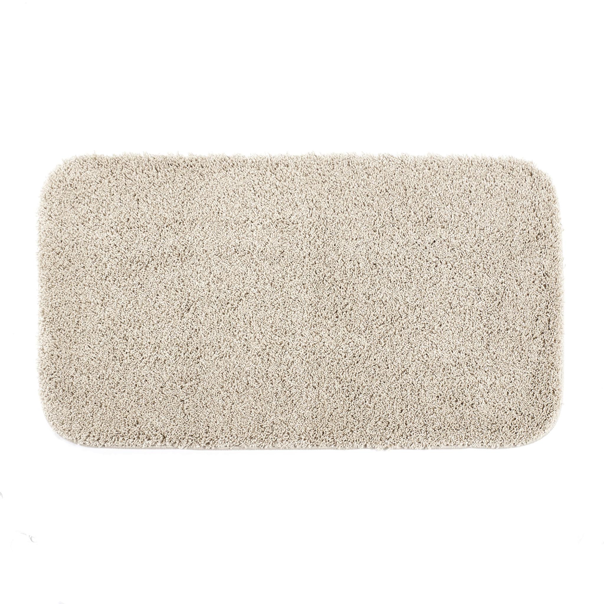 Buddy Bath Washable Shaggy Mats Non-Slip Rug in Beige Jumbo 60x80 cm
