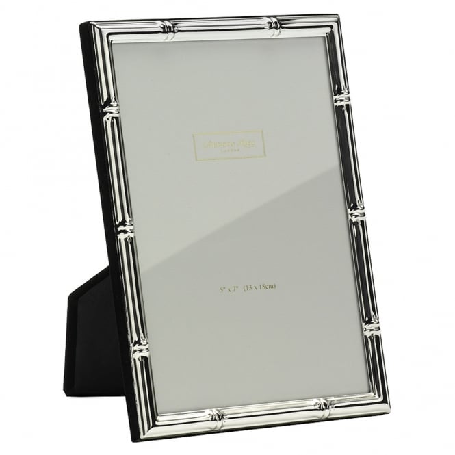 Bamboo Silver Plated Photo Frame 8 x 10 Inch