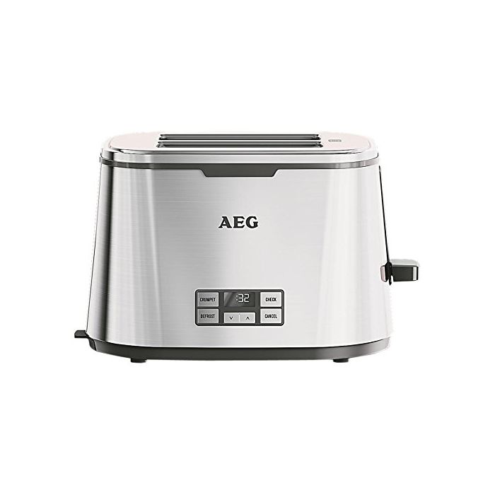 AEG AT7800-U NEW 7 Series Digital 2 Slice Toaster - Stainless Steel RRP£89.99