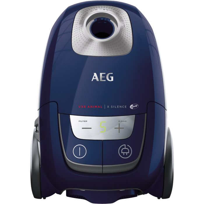 AEG VX8-2-BM-P Compact A Rated 3.5L Bagged Cylinder Vacuum Cleaner