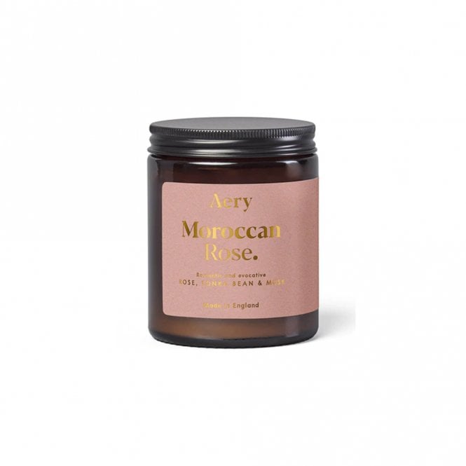 Moroccan Rose Jar Candle - Rose, Tonka & Musk