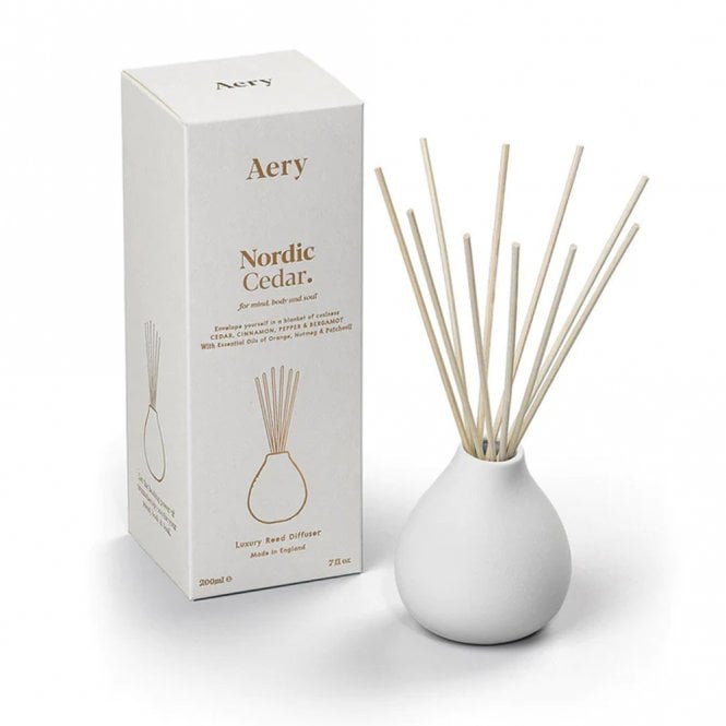 Nordic Cedar Diffuser - Cedar, Cinnamon & Bergamot