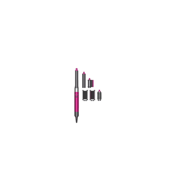 Dyson HS01 NEW Airwrap Complete Hair Styler Wave Curl Smooth Dry Nickel/Fuchsia