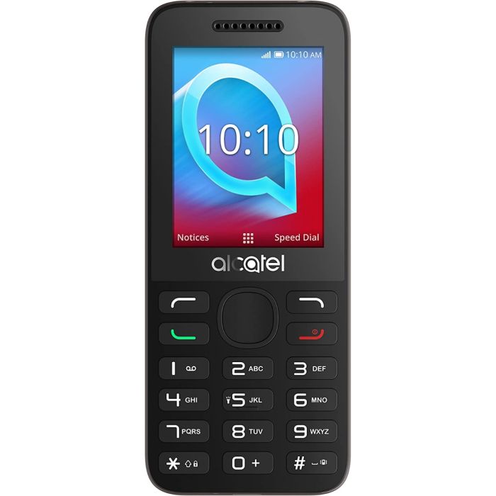 Alcatel 2038X 2G 25MB Unlocked Mobile Phone 64MB RAM - Cocoa Grey