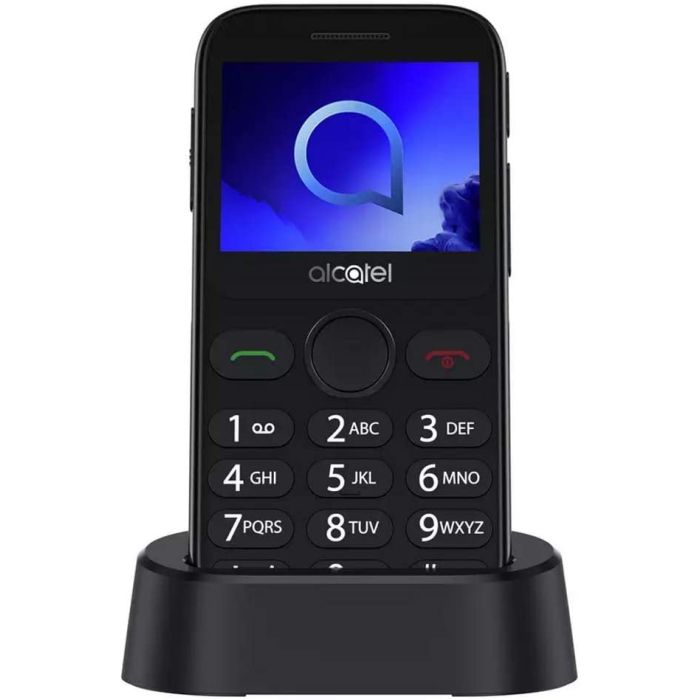 Alcatel 20.19G 3AALGB1 NEW Senior Phone 2.4" Unlocked Mobile Phone Metallic Grey