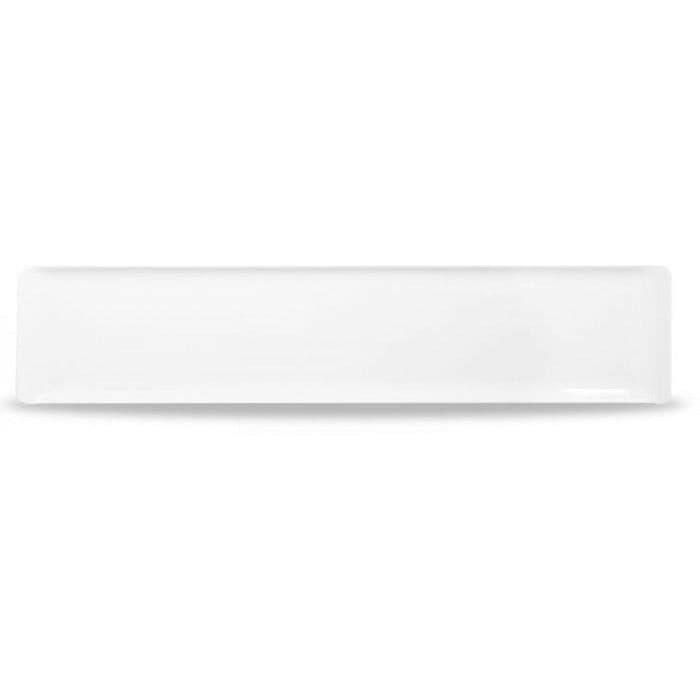 Churchill Alchemy Balance White Rectangle Buffet Tray 46 x 10cm Case Size 4
