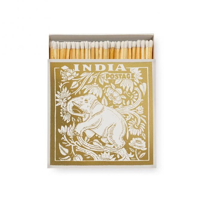 Ariane's Elephant Stamp Square Matchbox