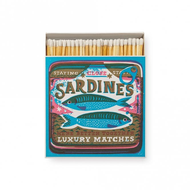 Better Together Sardines Square Matchbox