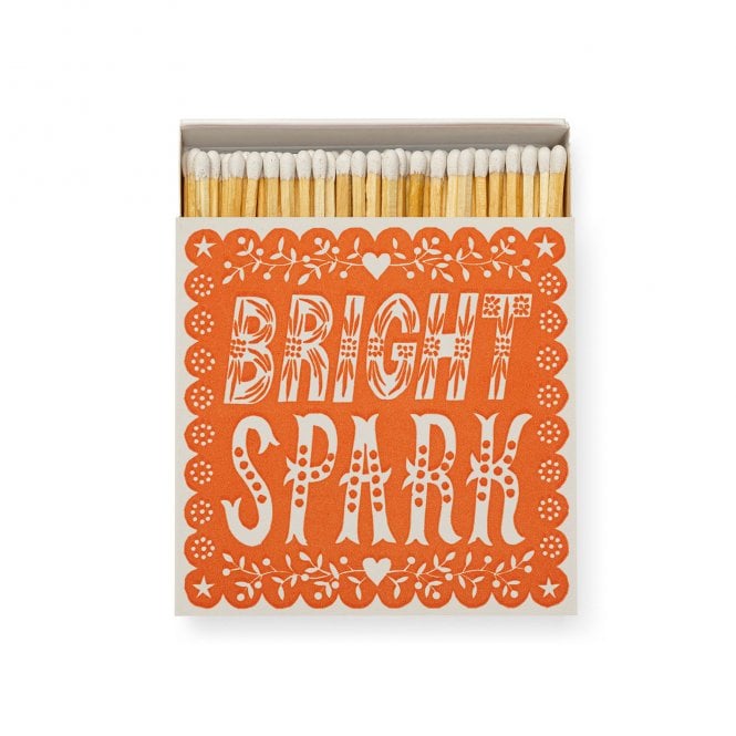 Bright Spark Square Matchbox