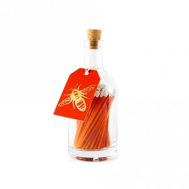 Gold Bumblebee Match Bottle