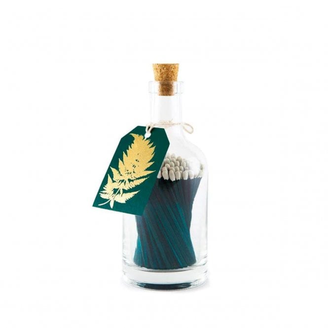 Gold Fern Match Bottle