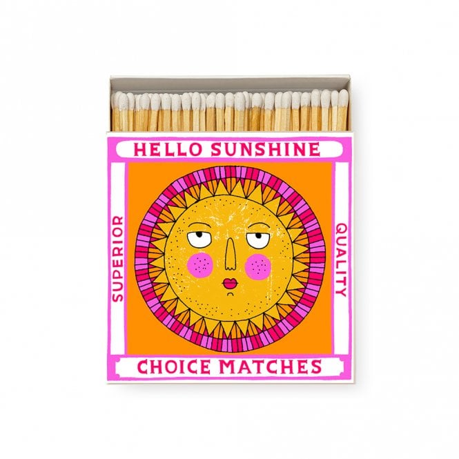Hello Sunshine Square Matchbox