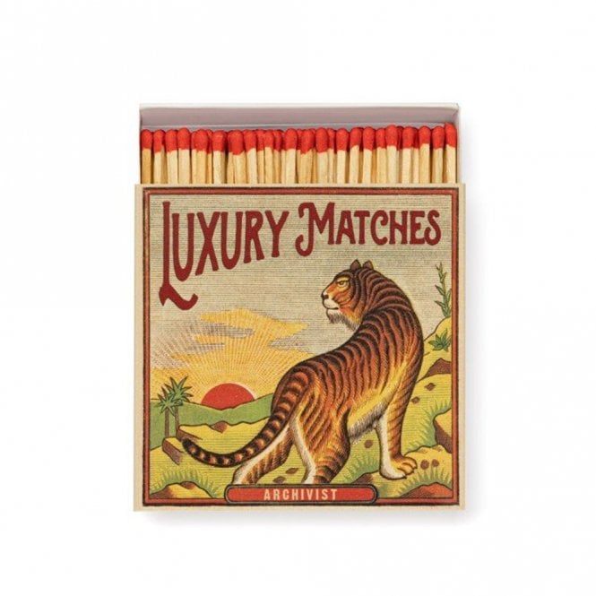 New Tiger Square Matchbox