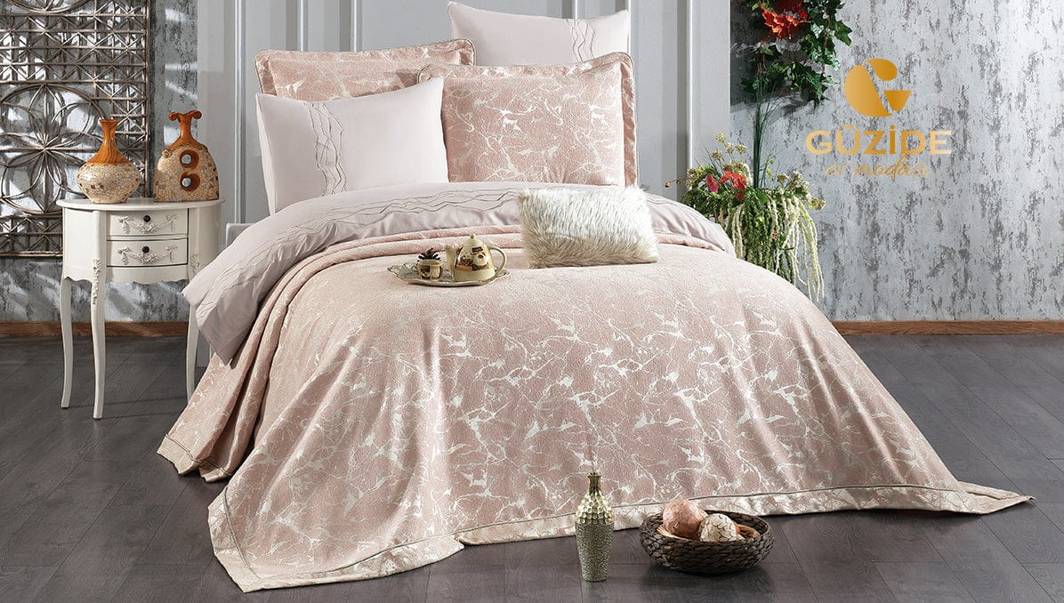 Angora 8-Piece Luxury Bridal Bedding Set