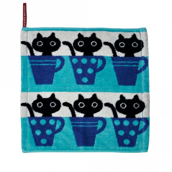 Cup MM Blue Guest Towel