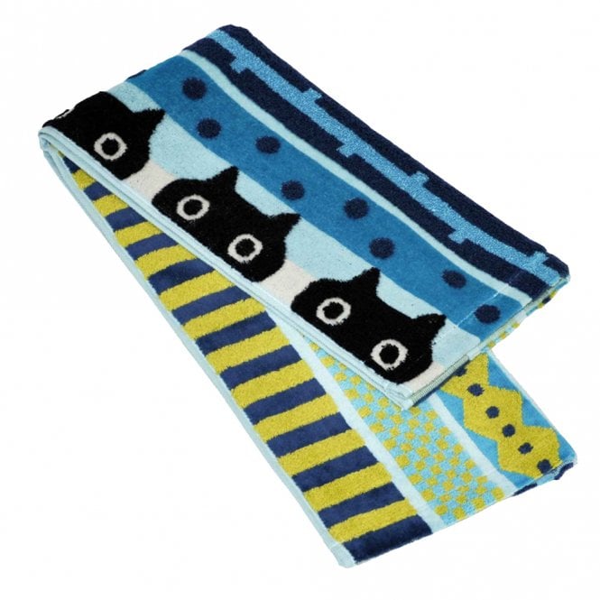 MM Ribbon Blue Hand Towel