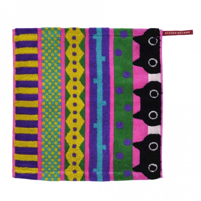 MM Ribbon Pink Guest Towel