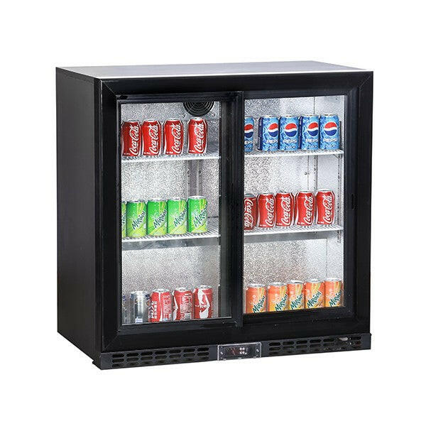 Koldbox KBC2SL Double Sliding Door Bottle Cooler (196 Bottles)