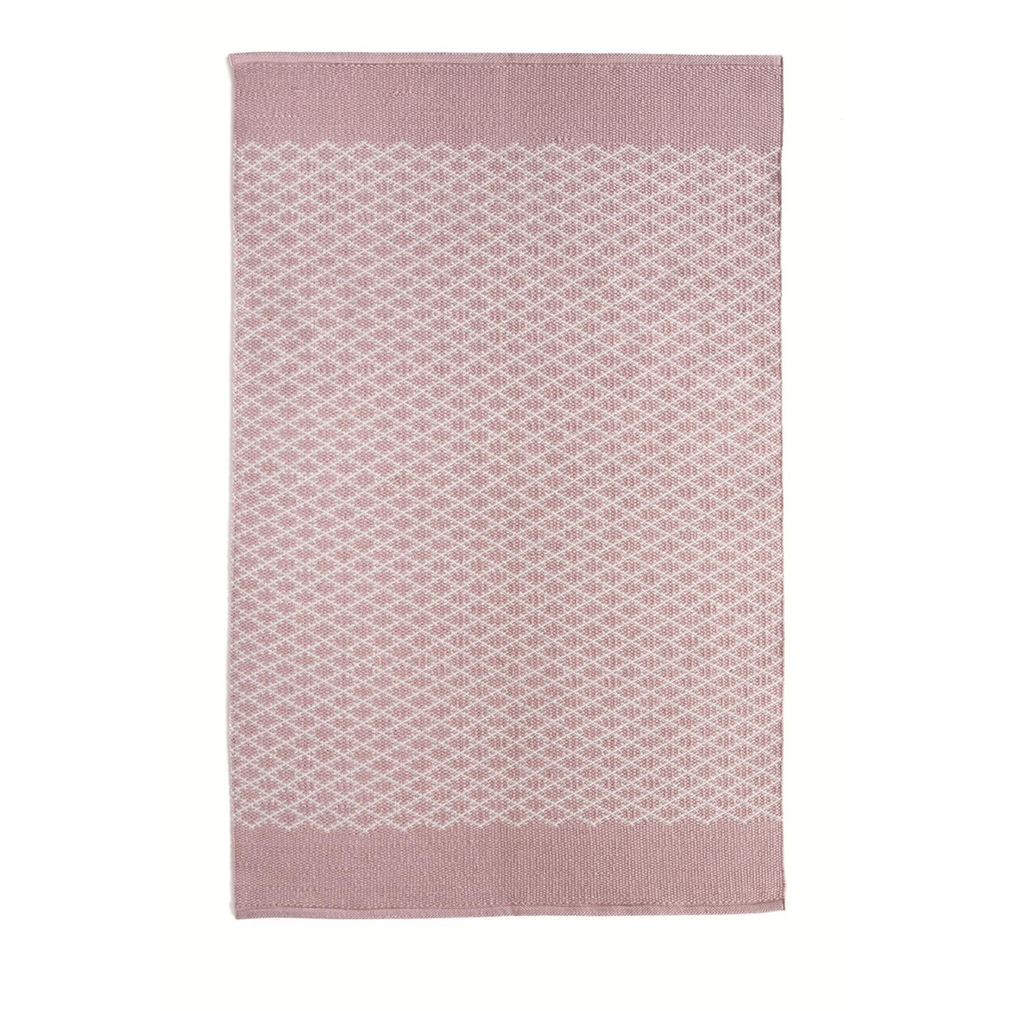 Hug Rug Woven Trellis Indoor Outdoor Rug Rose in Large 160X230 cm