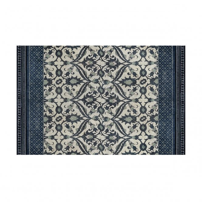 Bohemian Garden Winter Vinyl Placemat