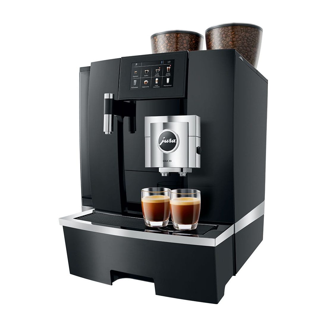 Jura Giga X8c Gen II Pro Bean To Cup Coffee Machine Black Mains Fed