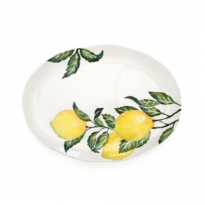Lemons Oval Platter