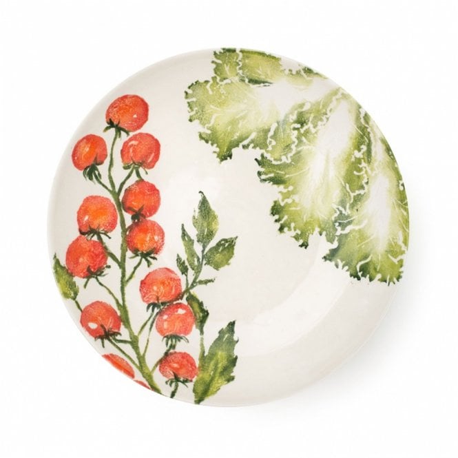 Vine Tomatoes & Lettuce Large Serving Dish