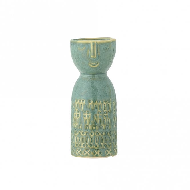 Embla Green Stoneware Vase