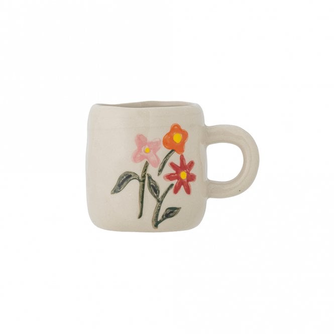 Millie White Stoneware Mini Mug