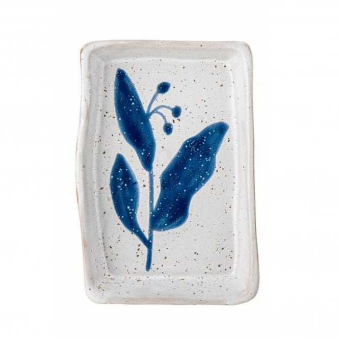 Mini Aurora Blue Stoneware Decorative Tray