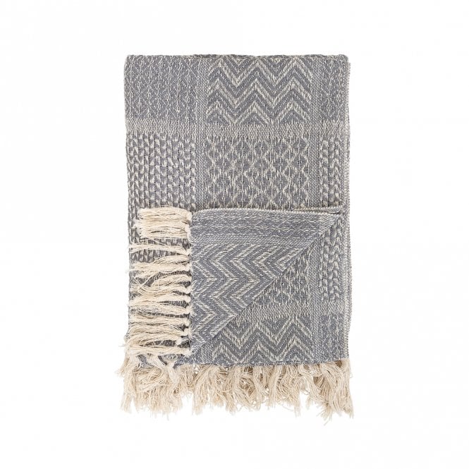 Rodion Grey Recycled Cotton Throw