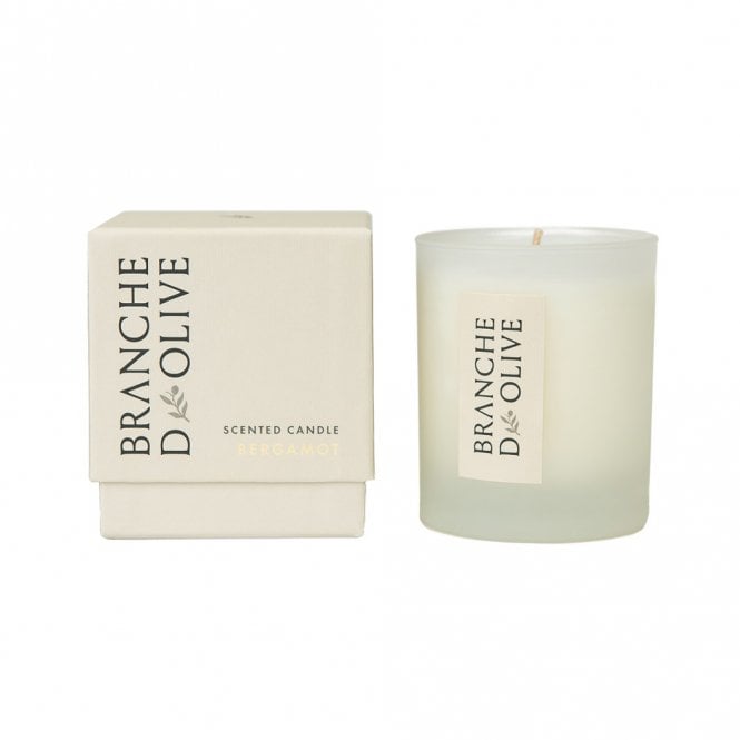 Bergamot Scented Boxed Soya Candle