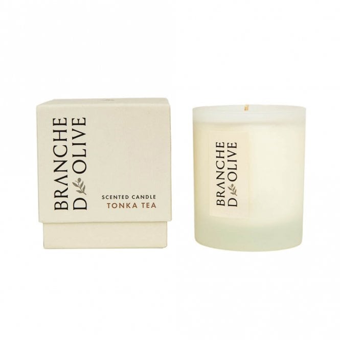 Tonka Tea Scented Boxed Soya Candle