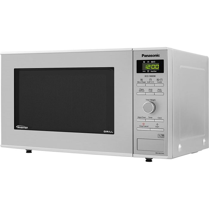 Panasonic NN-GD37HSBPQ Inverter Microwave Oven with Grill 23L 1000w Silver