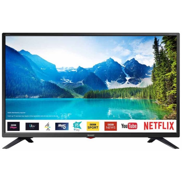 SHARP 1T-C32AC6KE1FB BRAND NEW 32" Smart TV HD Ready Freeveiw HD Play Netflix