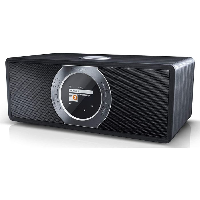 SHARP DR-I470(BK) PRO Digital Radio Internet DAB+ & FM Stereo Smart Radio Black